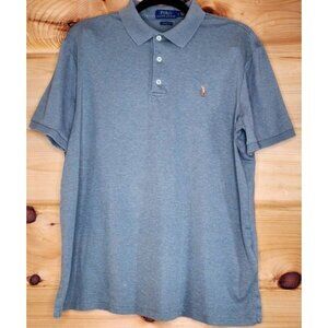 Ralph Lauren Polo Shirt Men's Medium Green   Pony Short Sleeve Classic Fit